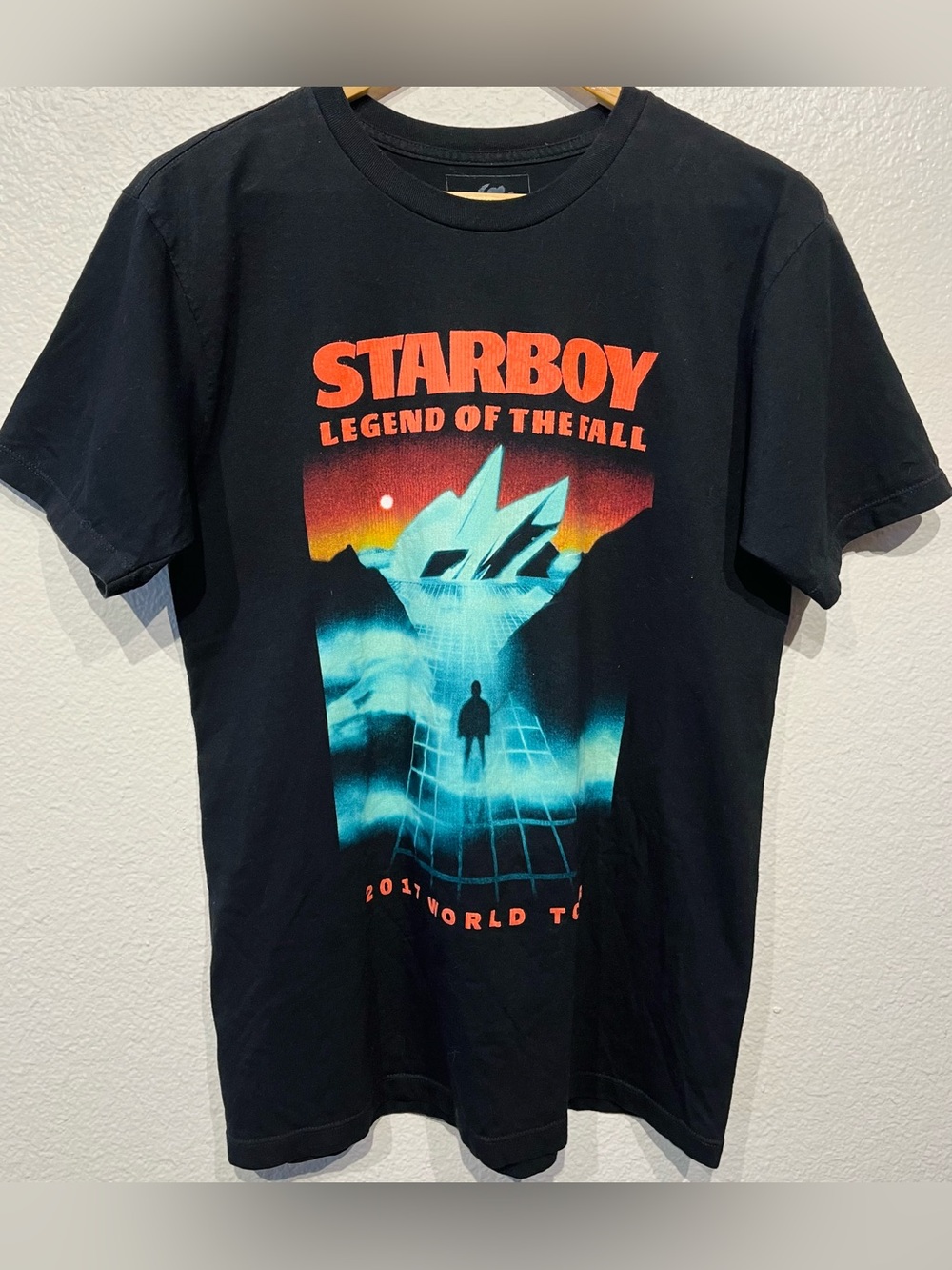 The Weeknd “Starboy: Legend of the Fall" 2017 World Tour T-Shirt - Size Medium